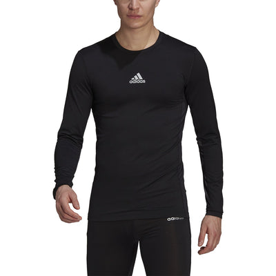 adidas Men's Techfit Compression Long Sleeve Top