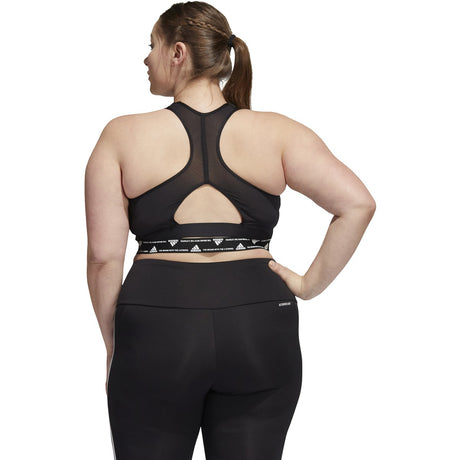 adidas Women's Powerreact Training Medium Support Bra Plus Size adidas