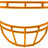 Schutt F7-ROPO-DW-O-NB Titanium Facemask Schutt