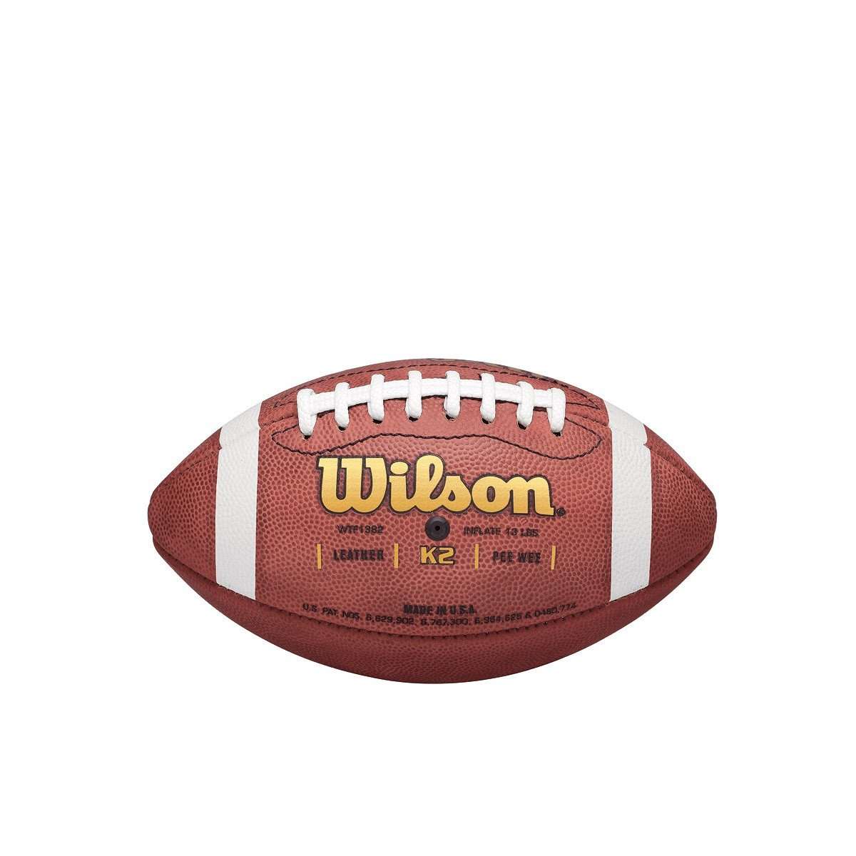 Wilson K2 Traditonal Leather Football Football Footballs All