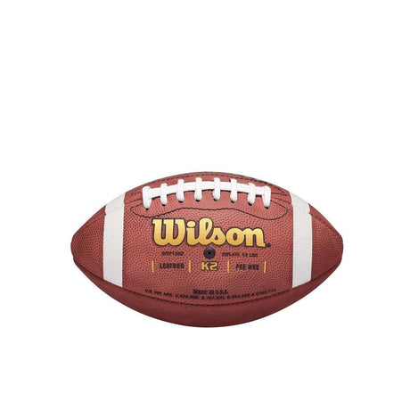 Wilson K2 Traditonal Leather Football - League Outfitters