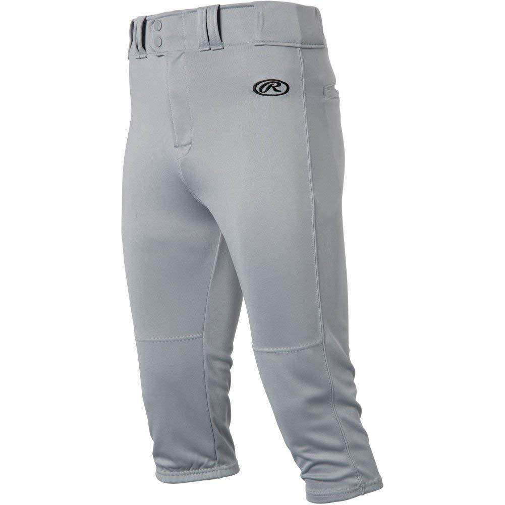 Rawlings Men's Launch Knicker Baseball Pant Baseball Pants Adult