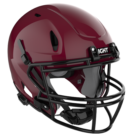 Light LS2 Polycarbonate Shell Youth Football Helmet Light