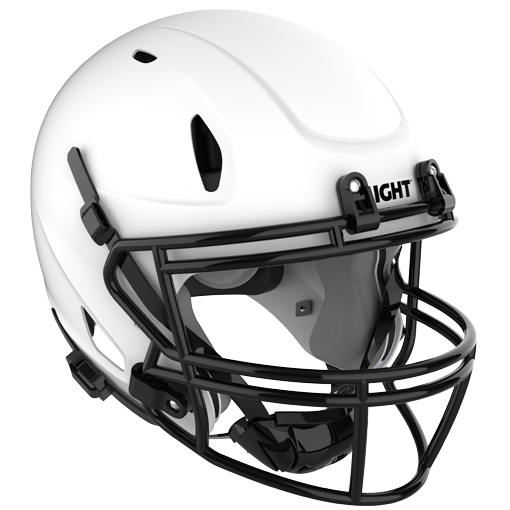 Light LS2 Composite Shell Youth Football Helmet Light