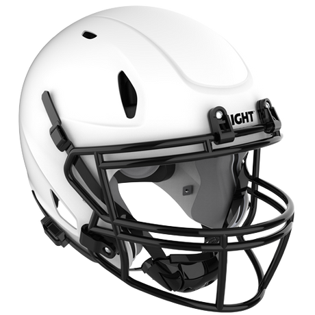 Light LS2 Polycarbonate Shell Youth Football Helmet Light