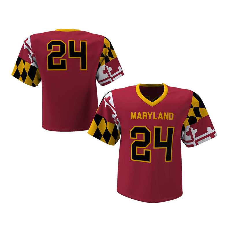 Custom Elite Short Sleeve Reversible Sublimated Lacrosse Jersey