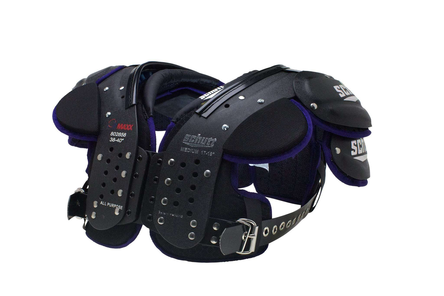 Schutt O2 Maxx All Purpose Men's Shoulder Pads Football Shoulder Pads Adult