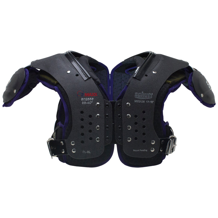 Schutt O2 Maxx OL/DL Adult Shoulder Pads - League Outfitters