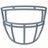Light LS2 P1 Adult Carbon Steel Facemask Light