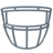 Light LS2 P1 Youth Carbon Steel Facemask Light