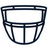 Light LS2 P1 Adult Carbon Steel Facemask Light