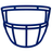 Light LS2 P1 Youth Carbon Steel Facemask Light