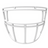 Light LS2 P1 Adult Carbon Steel Facemask Light