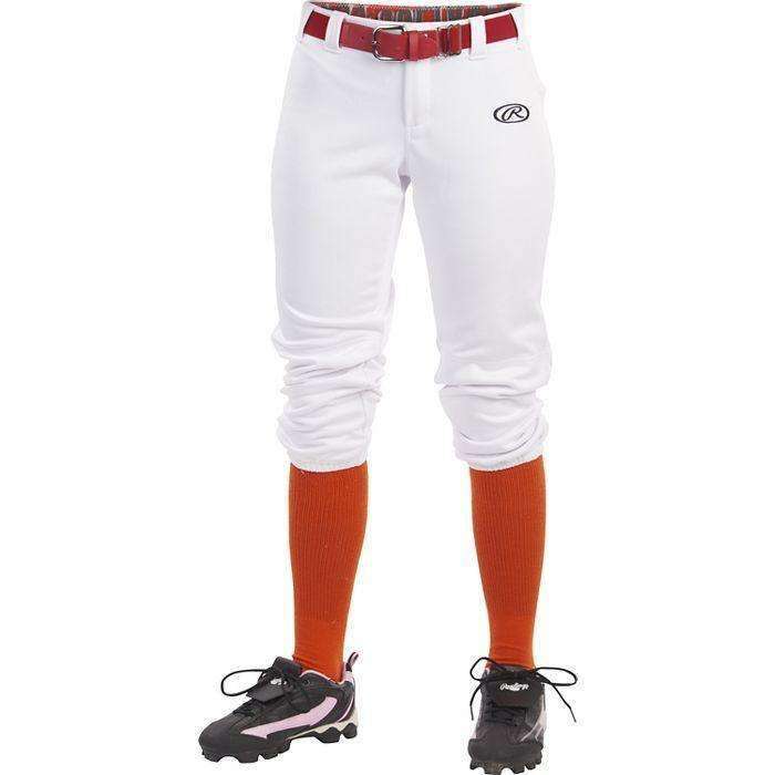 Rawlings Girl's Launch Solid Low Rise Softball Pants - League Outfitters