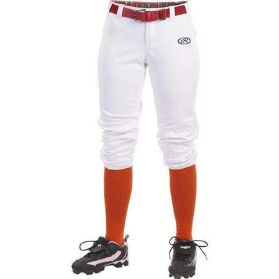 Rawlings Girl's Launch Solid Low Rise Softball Pants - League Outfitters