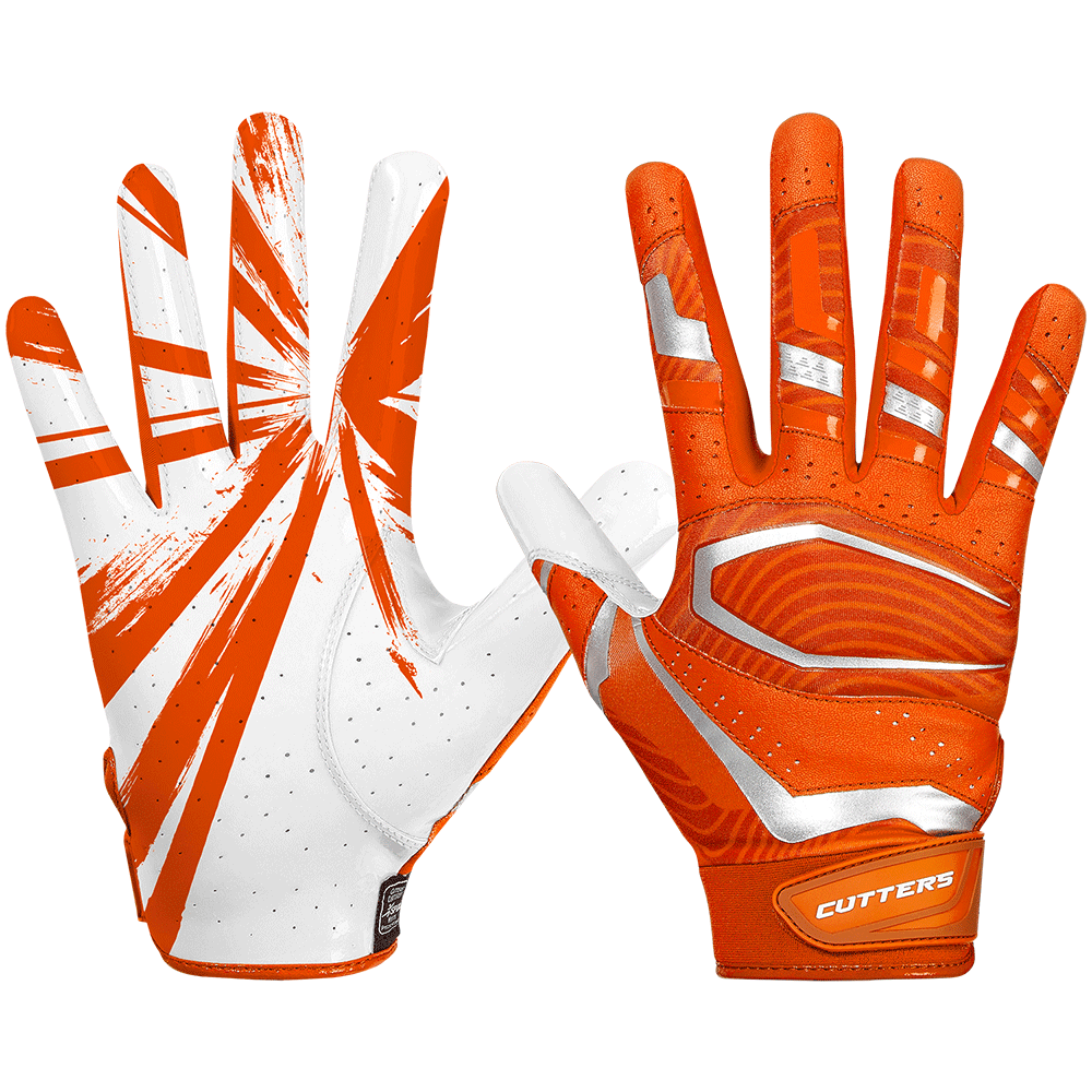 Cutters Men's Rev Pro 3.0 Receiver Gloves Football Gloves Adult