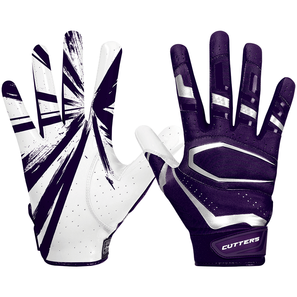 Cutters Men's Rev Pro 3.0 Receiver Gloves Football Gloves Adult