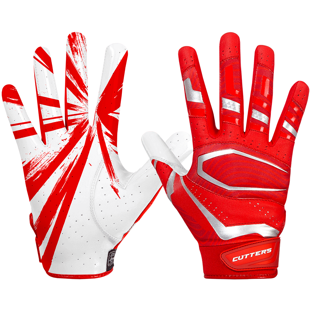 Cutters Men's Rev Pro 3.0 Receiver Gloves Football Gloves Adult