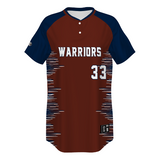 Holloway Ladies Freestyle Sublimated 2-Button Softball Jersey Holloway