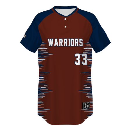 Holloway Ladies Freestyle Sublimated 2-Button Softball Jersey Holloway