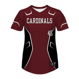 Holloway Freestyle Sublimated Pin-Dot Short Sleeve Softball Jersey Holloway