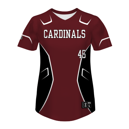Holloway Freestyle Sublimated Pin-Dot Short Sleeve Softball Jersey Holloway