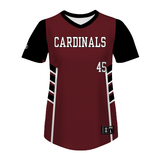 Holloway Freestyle Sublimated Pin-Dot Short Sleeve Softball Jersey Holloway
