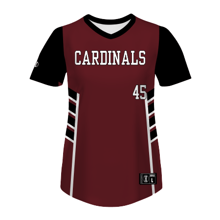 Holloway Freestyle Sublimated Pin-Dot Short Sleeve Softball Jersey Holloway