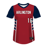 Holloway Freestyle Sublimated Lightweight Short-Sleeve Softball Jersey Holloway