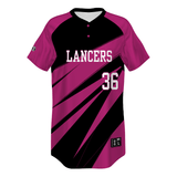 Holloway Freestyle Sublimated 2-Button Softball Jersey Holloway