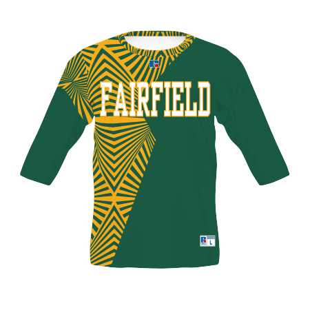 Russell Sublimated 3/4 Sleeve Baseball Trainer Russell Athletic
