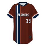 Holloway Ladies Freestyle Sublimated 2-Button Softball Jersey Holloway