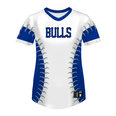 Holloway Sublimated Pin-Dot Short Sleeve Softball Jersey Russell Athletic
