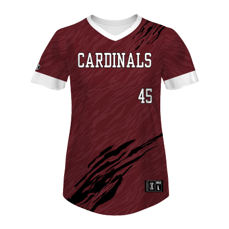 Holloway Freestyle Sublimated Pin-Dot Short Sleeve Softball Jersey Holloway