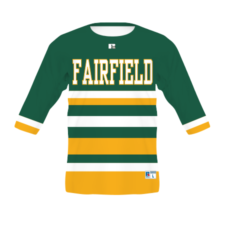 Russell Sublimated 3/4 Sleeve Baseball Trainer Russell Athletic