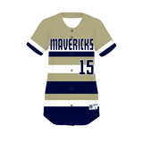 Russell Freestyle Sublimated Full-Button Softball Jersey Russell Athletic