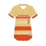 Russell Freestyle Sublimated Full-Button Softball Jersey Russell Athletic