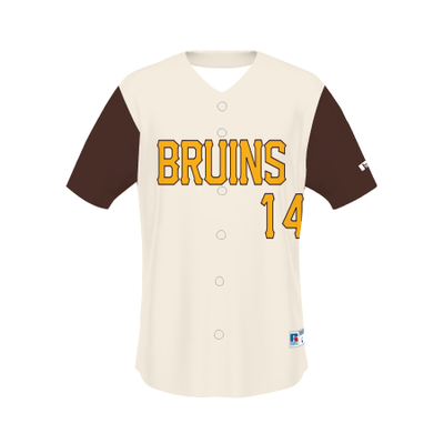 Russell Freestyle Sublimated Full-Button Baseball Jersey