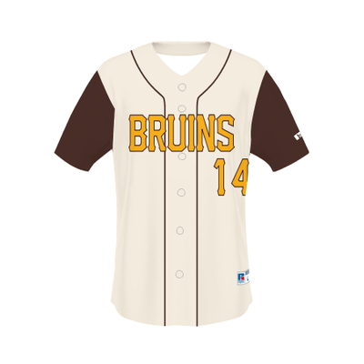 Russell Freestyle Sublimated Full-Button Baseball Jersey
