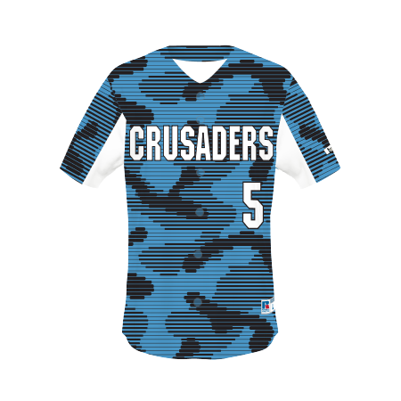 Russell Freestyle Sublimated Full-Button Baseball Jersey
