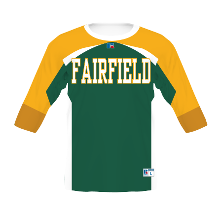 Russell Sublimated 3/4 Sleeve Baseball Trainer Russell Athletic