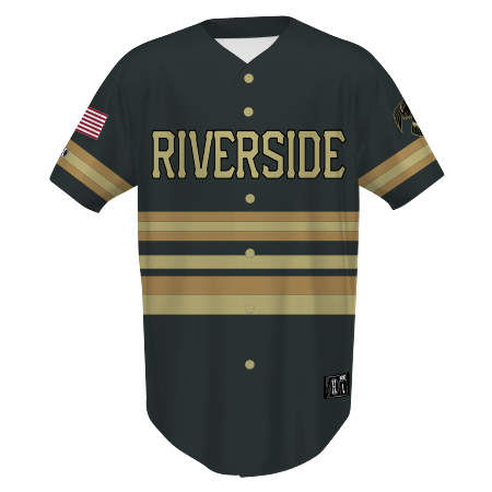 Holloway Custom Sublimated Full-Button Baseball Jersey Holloway