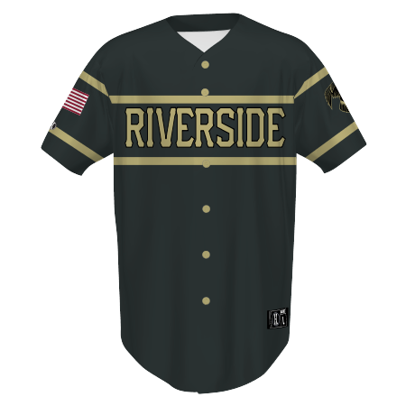 Holloway Custom Sublimated Full-Button Baseball Jersey Holloway