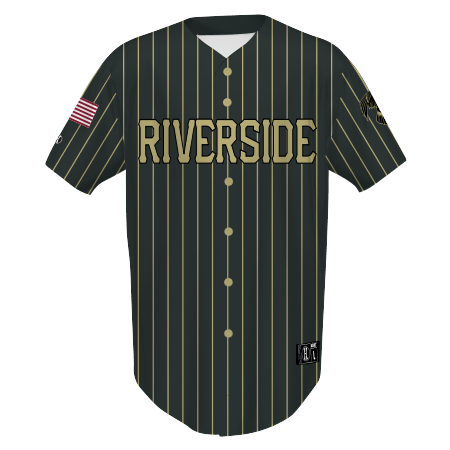 Holloway Custom Sublimated Full-Button Baseball Jersey Holloway