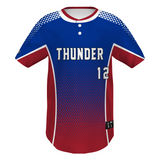 Holloway Freestyle Sublimated Pin-Dot 2-Button Baseball Jersey Holloway