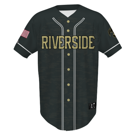 Holloway Custom Sublimated Full-Button Baseball Jersey Holloway