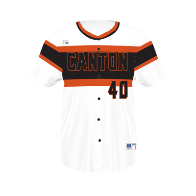 Russell Freestyle Sublimated Faux-Full Button Baseball Jersey