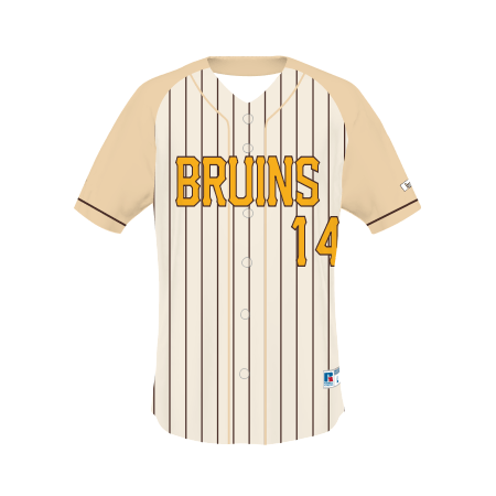 Russell Freestyle Sublimated Full-Button Baseball Jersey