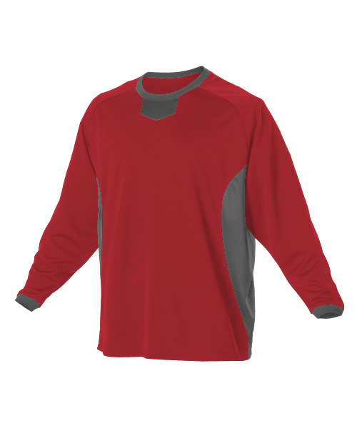 Alleson Youth Long Sleeve Practice Pullover Jersey - League Outfitters