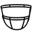 Light LS2 SK1 Youth Carbon Steel Facemask Light